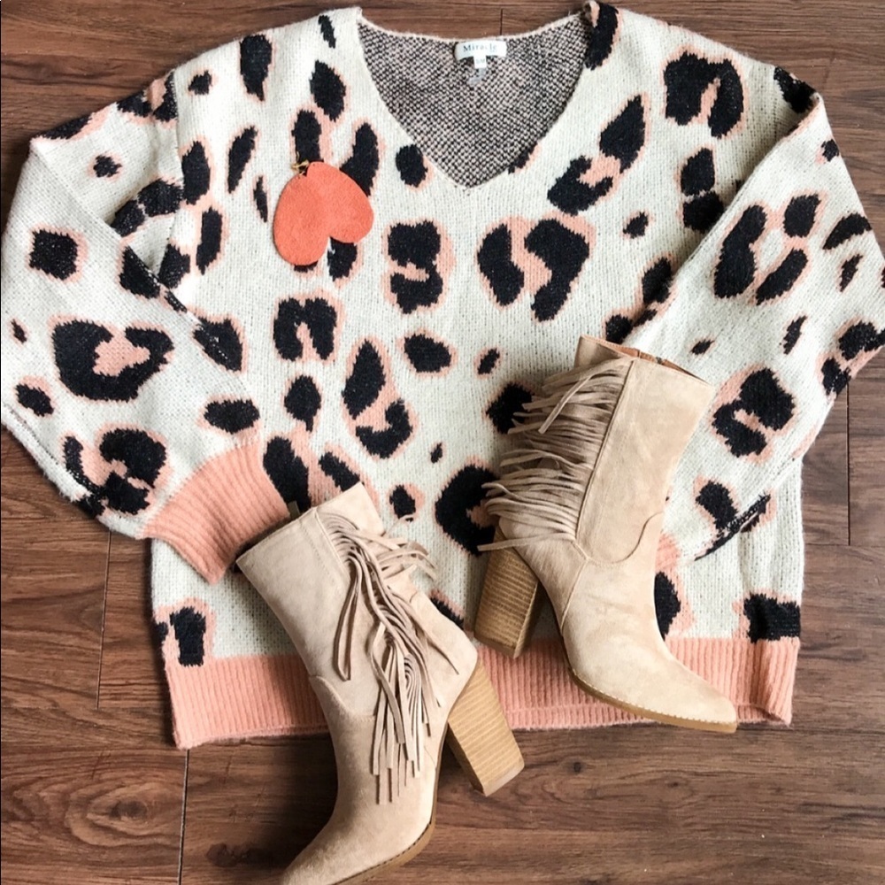 Cute Leopard Sweater